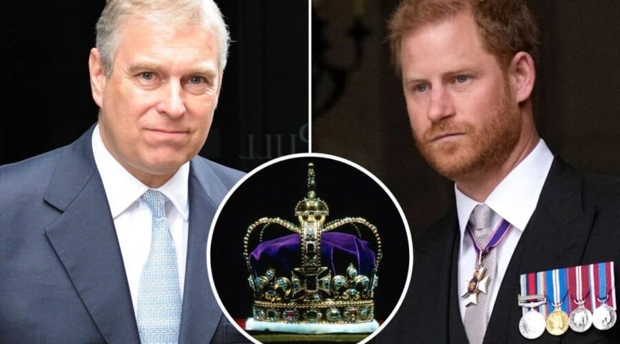 Issues with Prince Harry and Prince Andrew