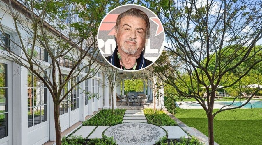 Sylvester Stallone Drops $25 Million in Cash on a Ritzy Hamptons Estate