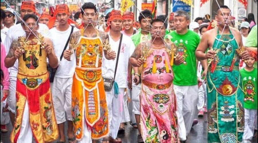 The Vegetarian Festival in Thailand
